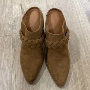 Universal Thread Brown Suede Mules